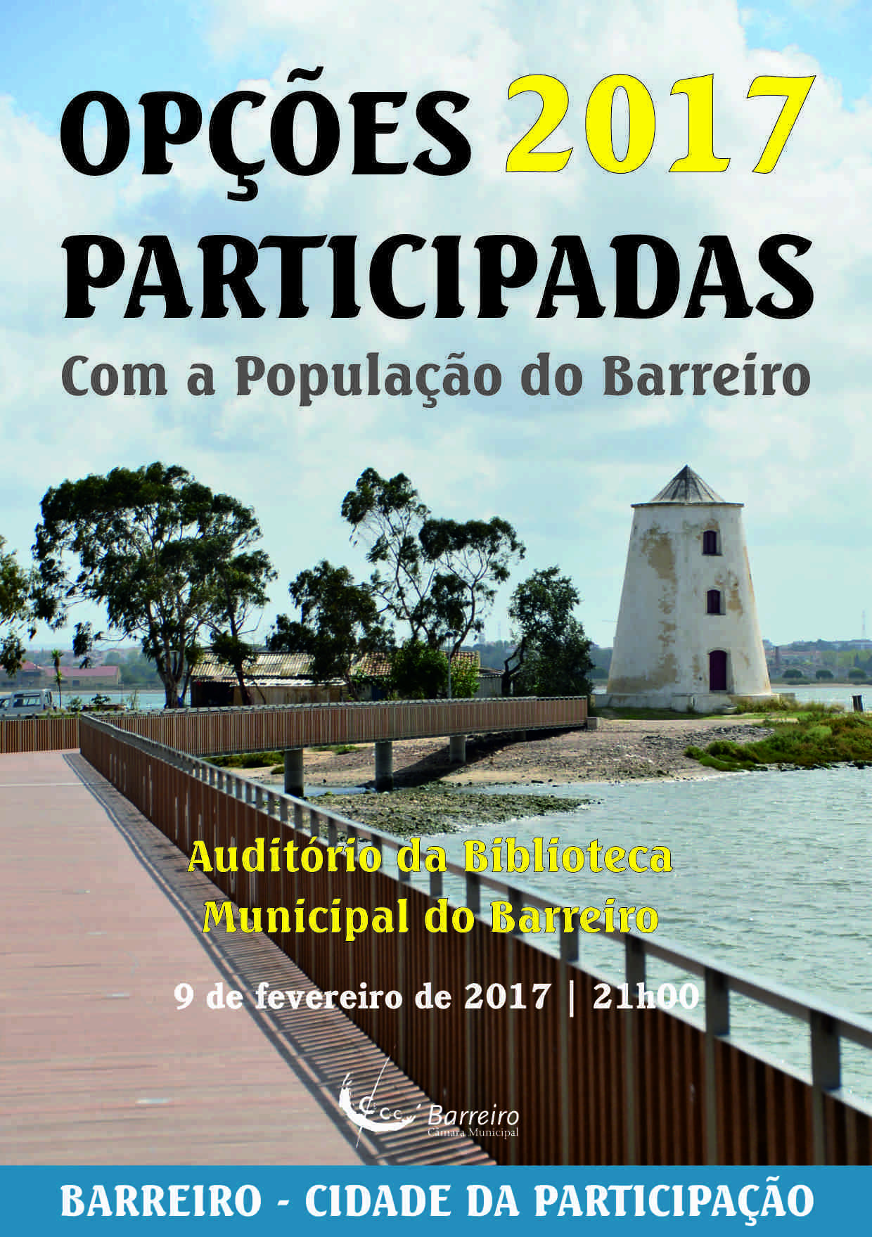 Opções Participadas com a população do Barreiro