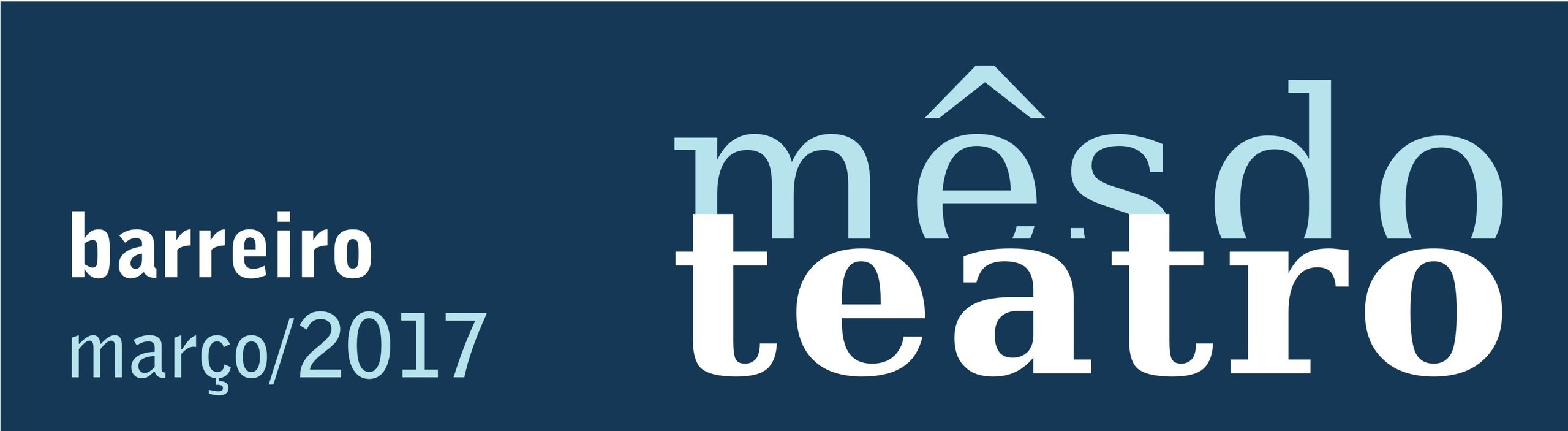 Mês do Teatro 2017 | ATELIÊ DE TEATRO