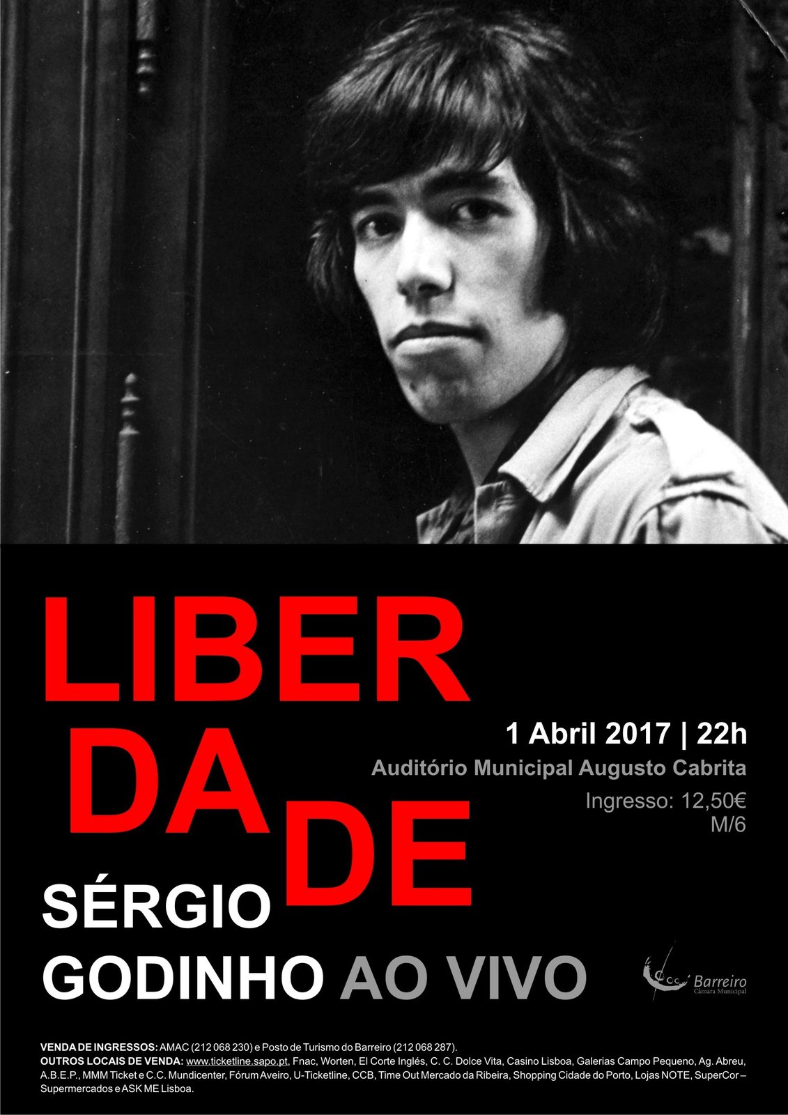 Sérgio Godinho no AMAC | Concerto “Liberdade”