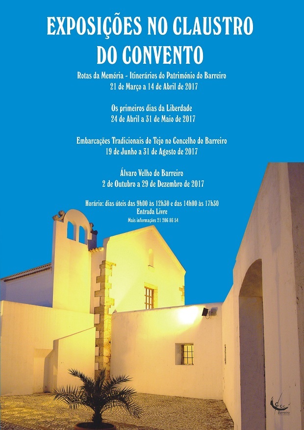 Exposições no Claustro do Convento