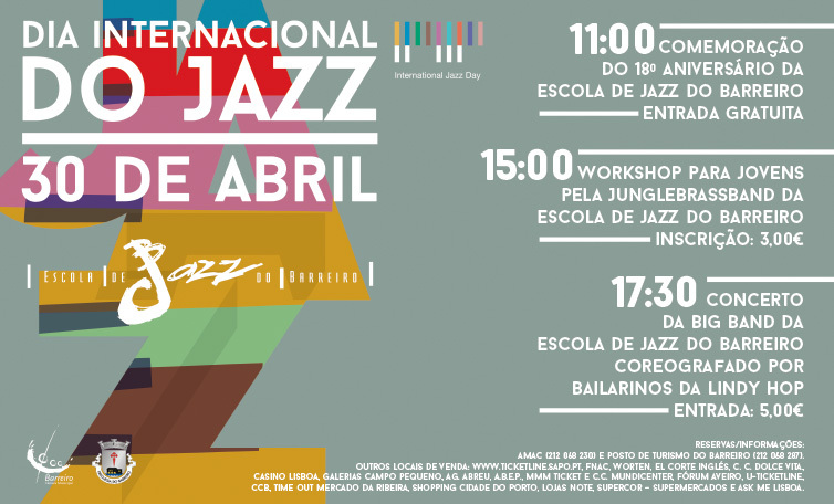 Concerto com a Big Band da Escola de Jazz do Barreiro