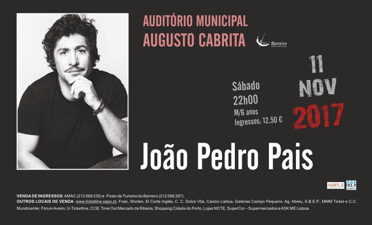Concerto com João Pedro Pais | ESGOTADO