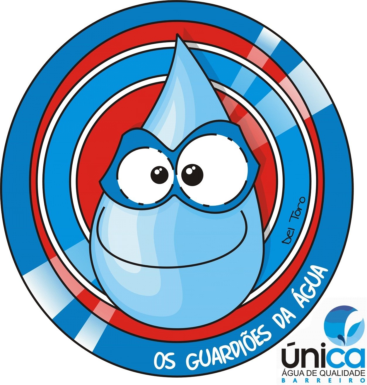 Animação de rua e apresentação dos Guardiões da Água”