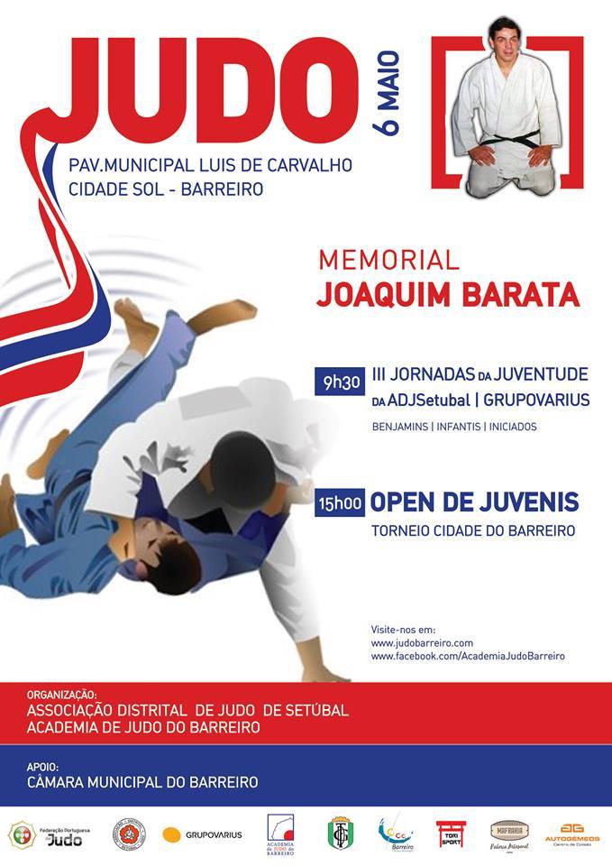 Judo | Memorial Joaquim Barata/Torneio Cidade do Barreiro