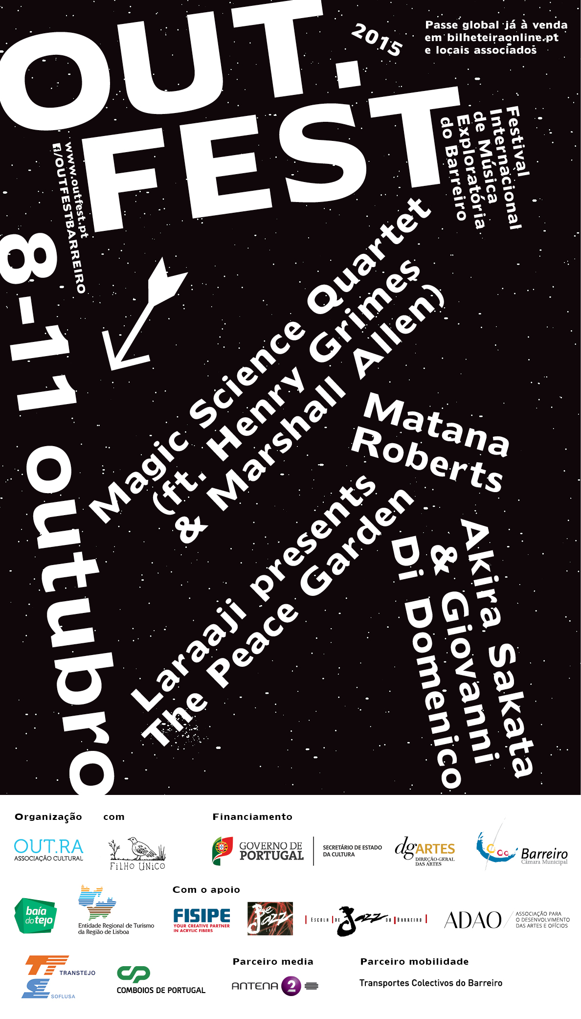 OUT.FEST  | Festival Internacional de Música Exploratória do Barreiro  |  Passe global já à v...