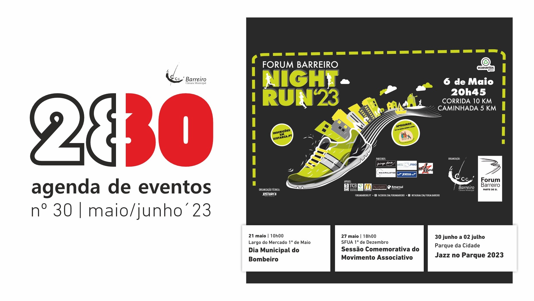 Agenda de Eventos 2830 de maio/junho 2023 já disponível