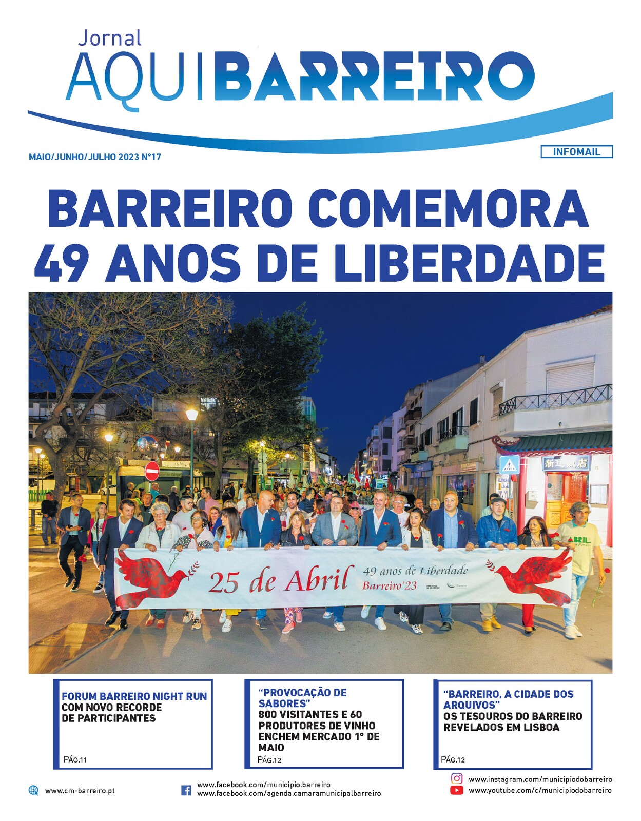 Jornal Aqui Barreiro maio/junho/julho já disponível