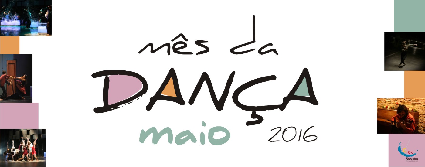 Ilustração do Mês da Dança de maio de 2016 no Barreiro