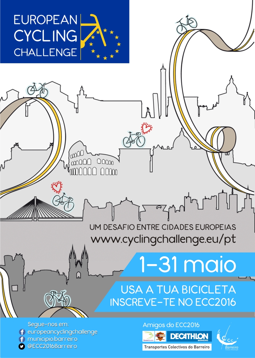 Bicicletas | Barreiro no European Cycling Challenge