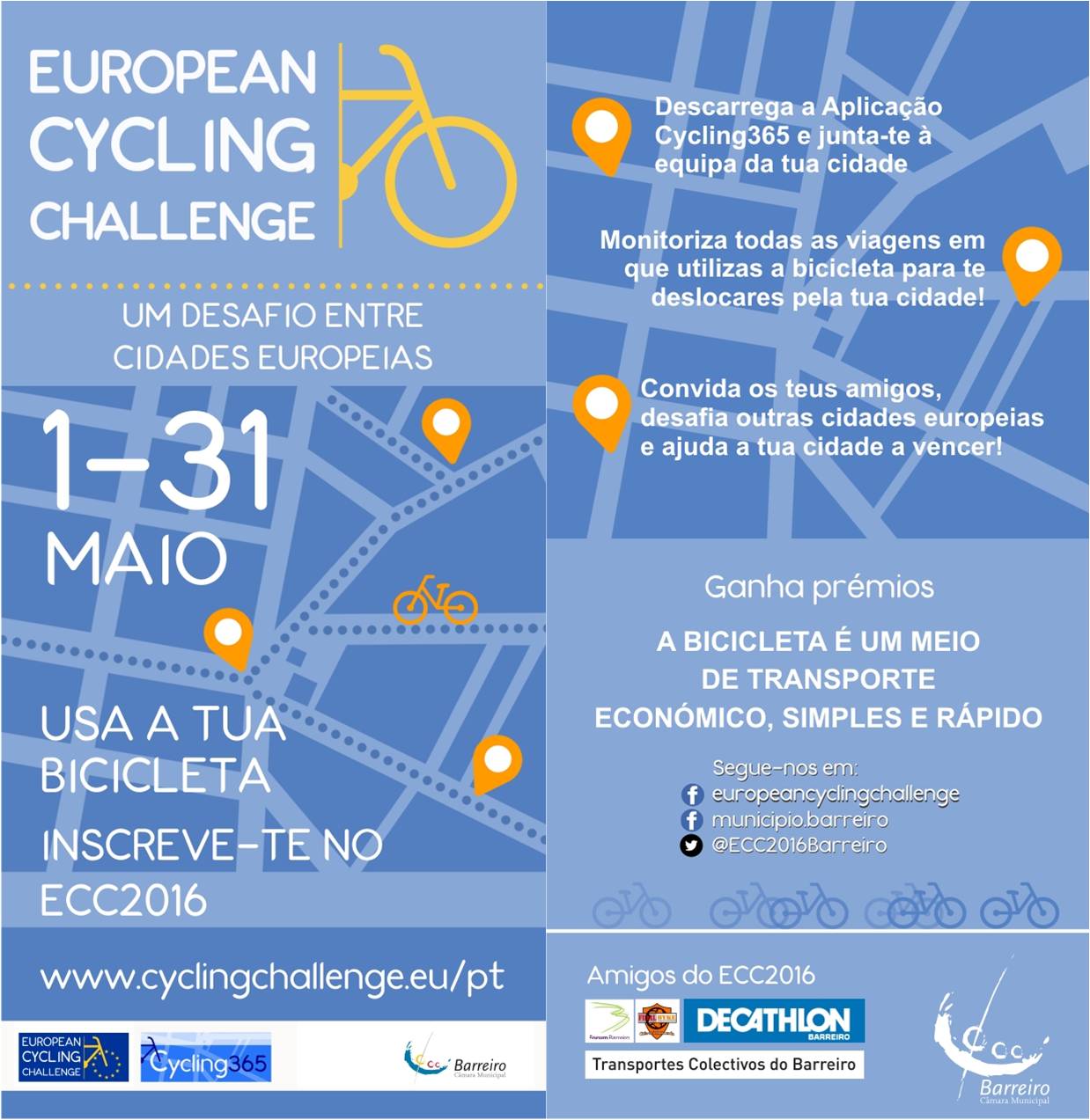 Barreiro no European Cycling Challenge | Bicicletas