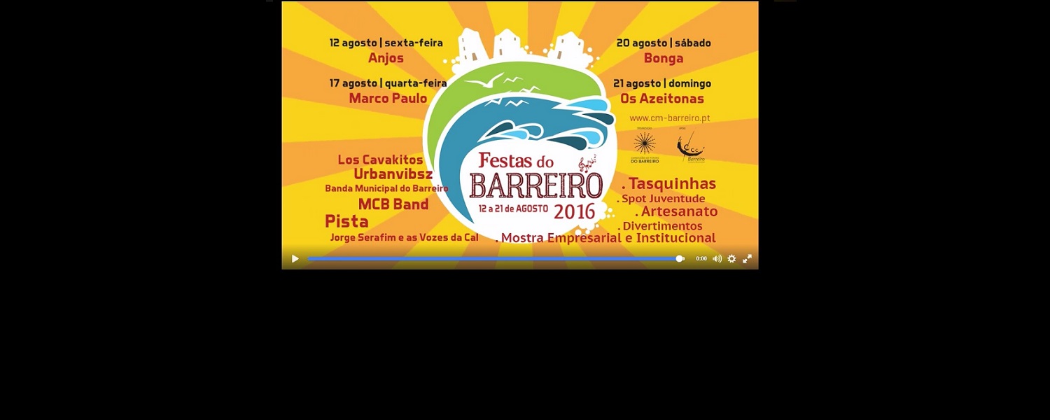 Festas do Barreiro 2016 na televisão