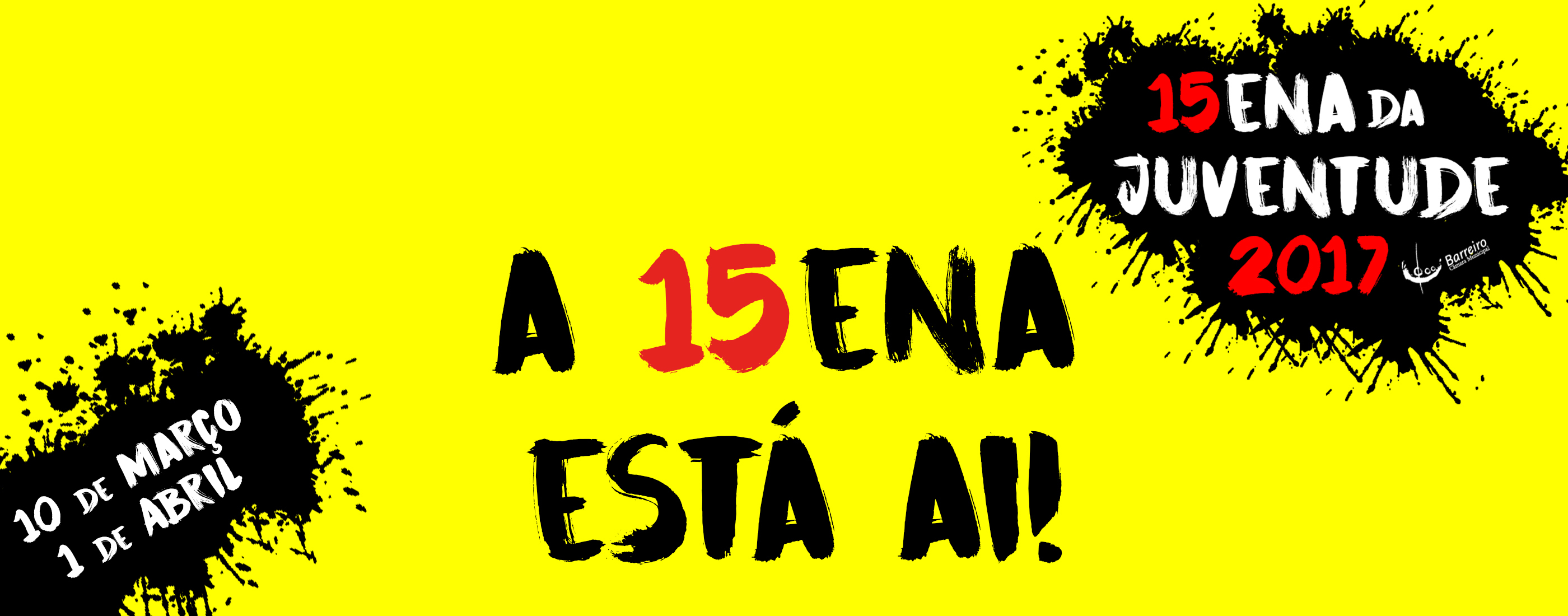 Imagem ilustrativa da Quninzena da Juventude de março de 2017