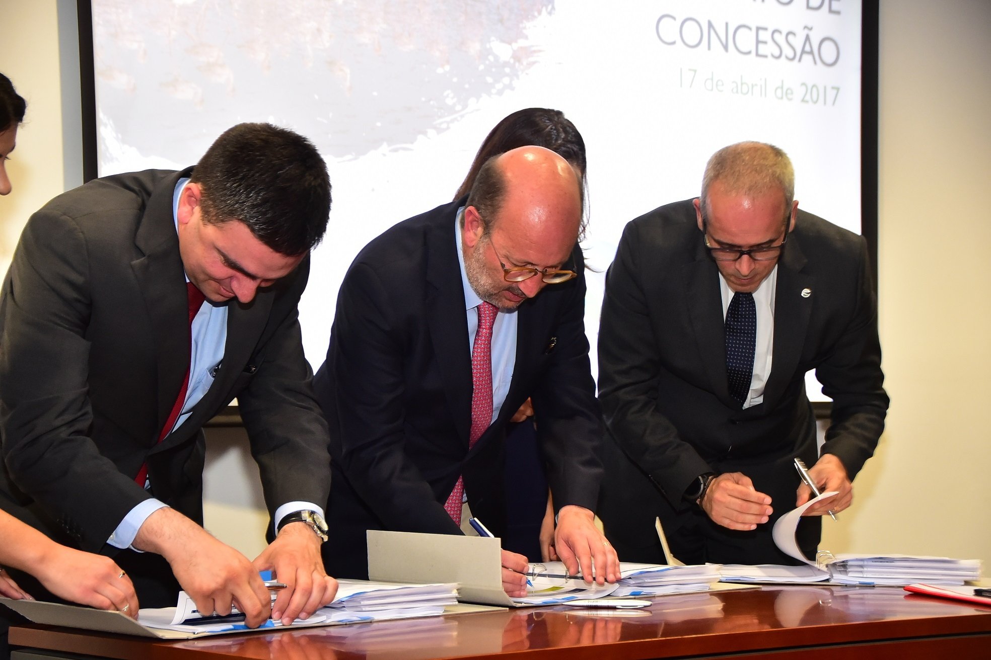 Assinatura do Contrato de Concessão da SIMARSUL