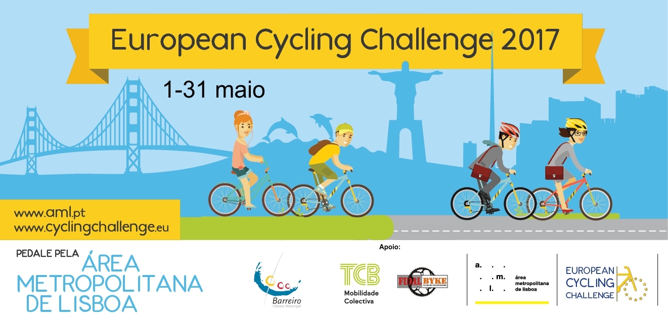 Termina a 31 de maio a pedalada no European Cycling Challenge