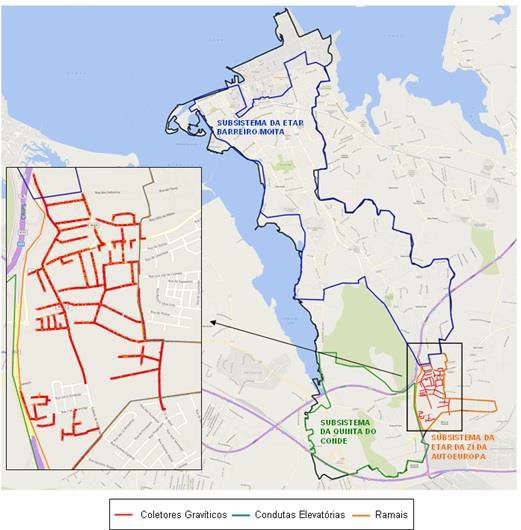 Concluída a Obra de Construção da Rede de Saneamento da Penalva, está em curso a Fase Final de Concretização das Ligações Prediais à Nova Rede Municipal