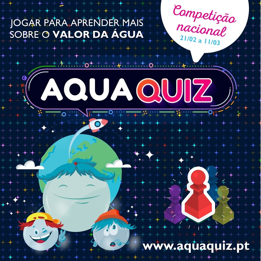 AQUAQUIZ sensibiliza alunos das escolas do Barreiro para a importância da água