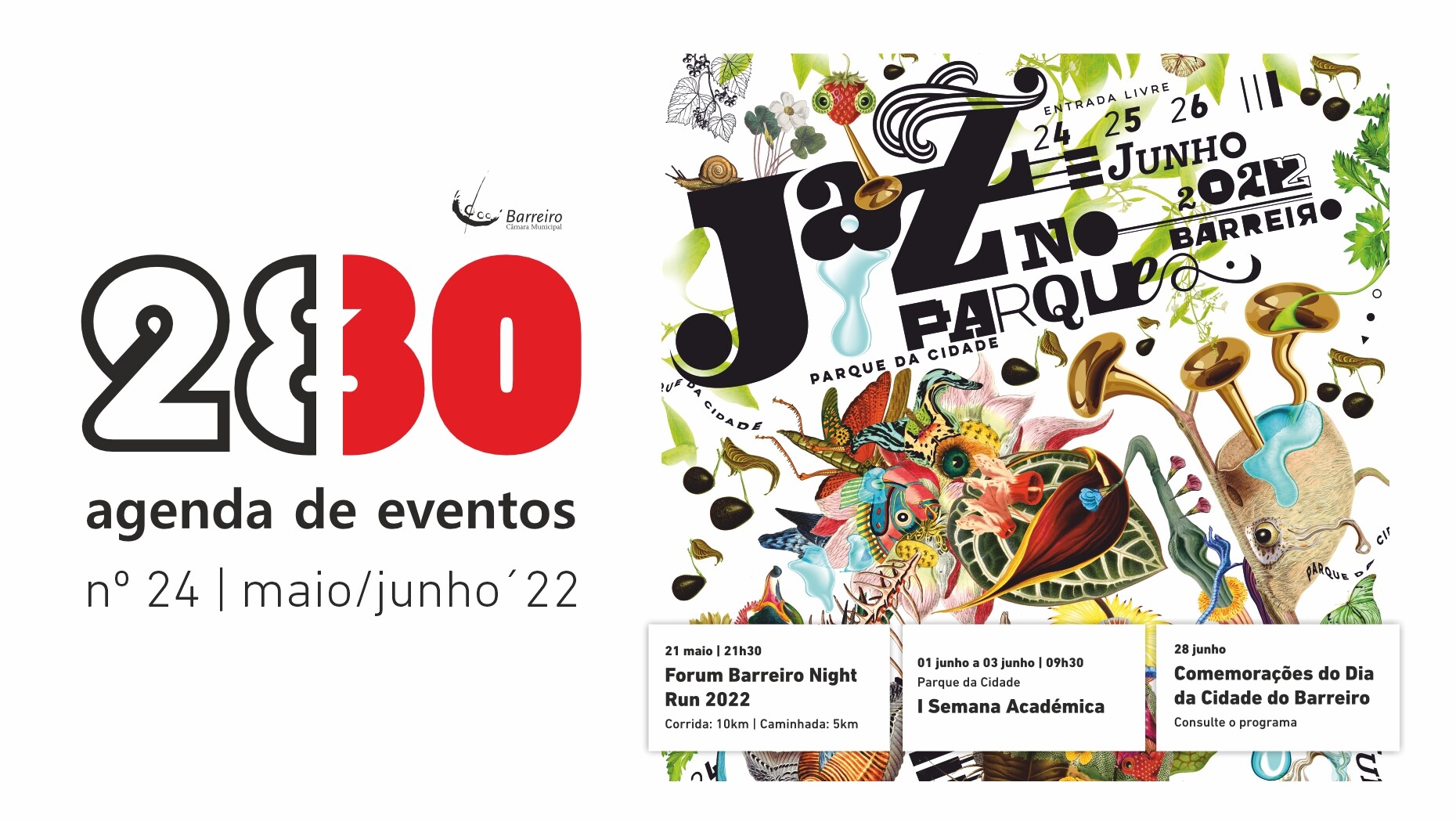 Agenda de Eventos 2830 de maio/junho 2022 já disponível