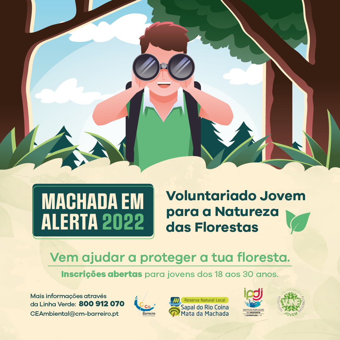 Projeto Machada em Alerta | Candidaturas a decorrer