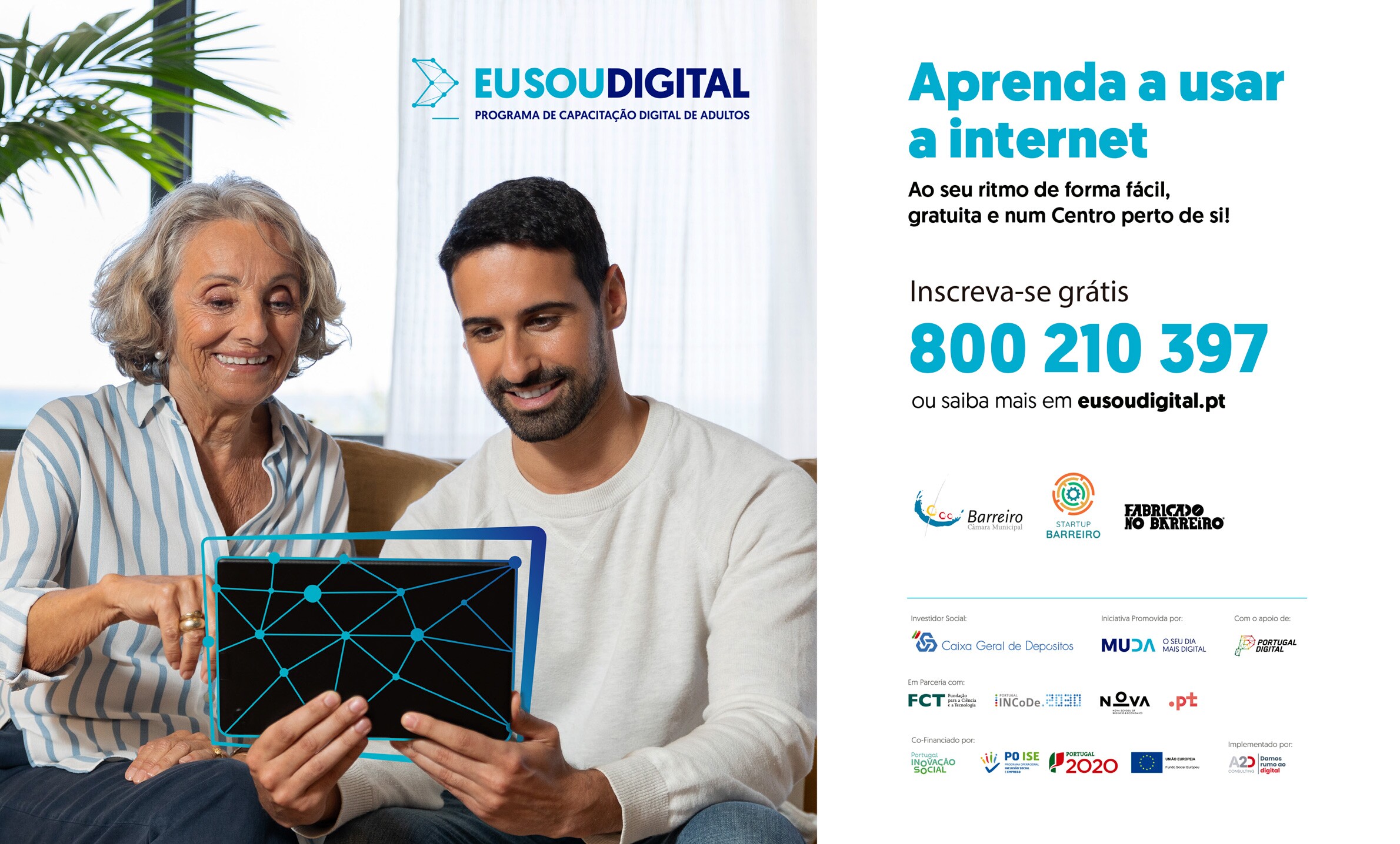 StartUp assume-se como Centro EUSOUDIGITAL |  Promoção da capacitação digital de adultos