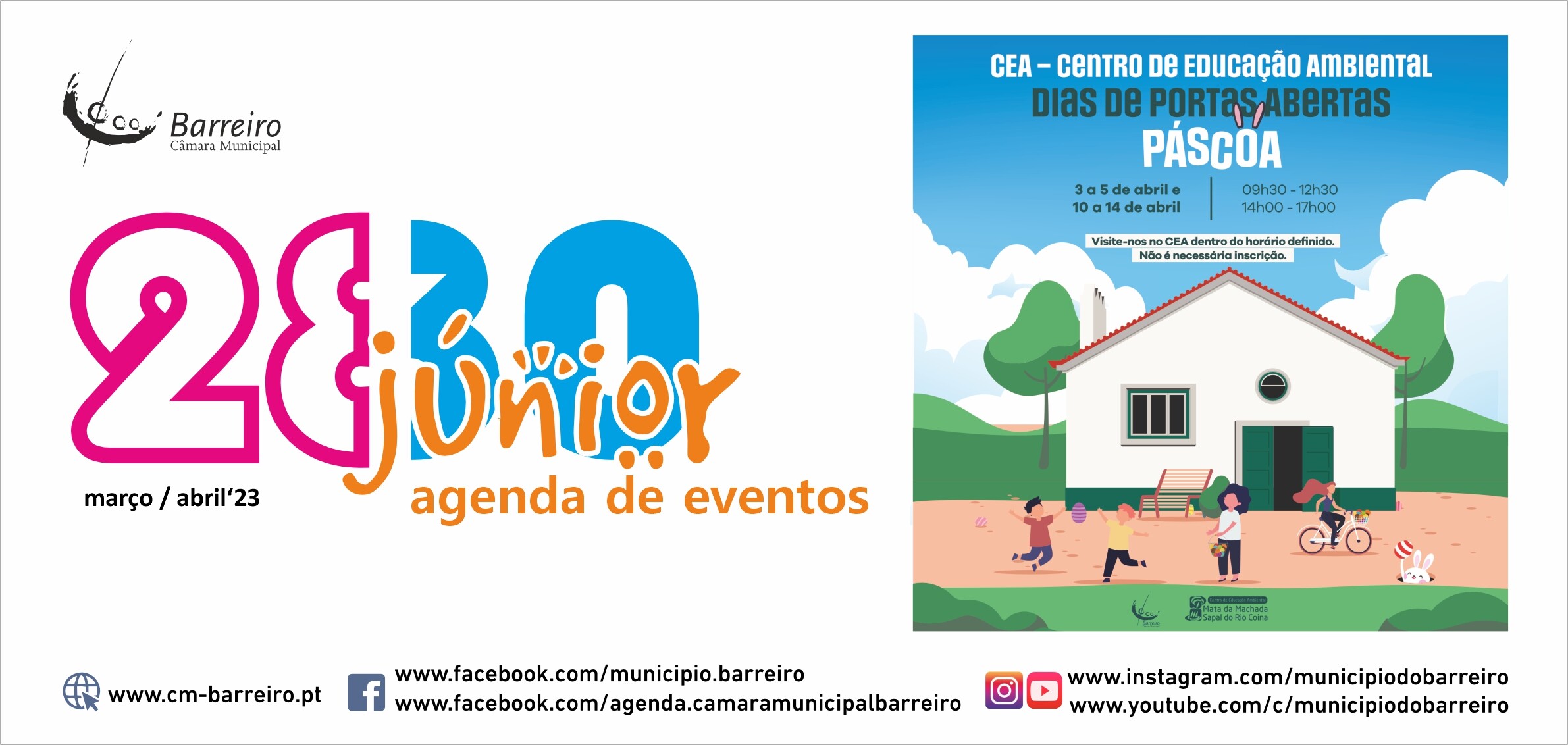 Agenda de Eventos 2830 Júnior março/abril 2023